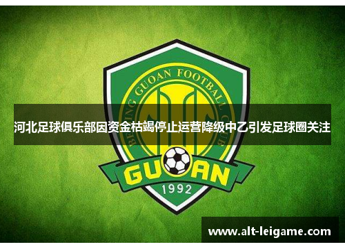 河北足球俱乐部因资金枯竭停止运营降级中乙引发足球圈关注